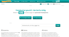 Desktop Screenshot of freizeitpartnerweb.de