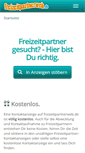 Mobile Screenshot of freizeitpartnerweb.de